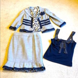 Nanette Lepore Suit!! Navy